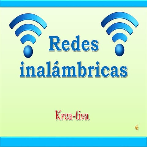 Redes inalambricas para slideshare