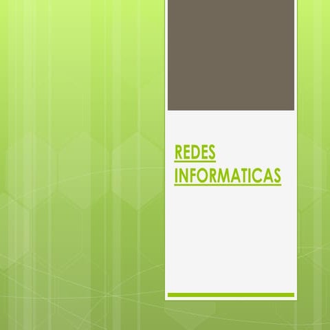 Redes informaticas
