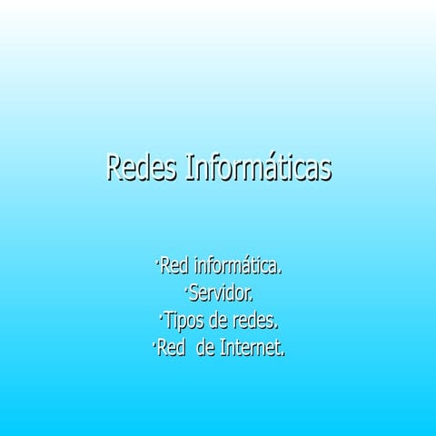 Redes InformáTicas