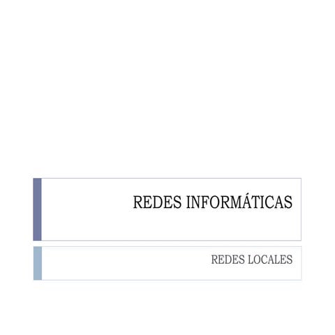 Redes informáticas