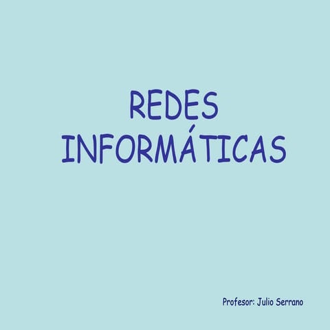 Redes informáticas