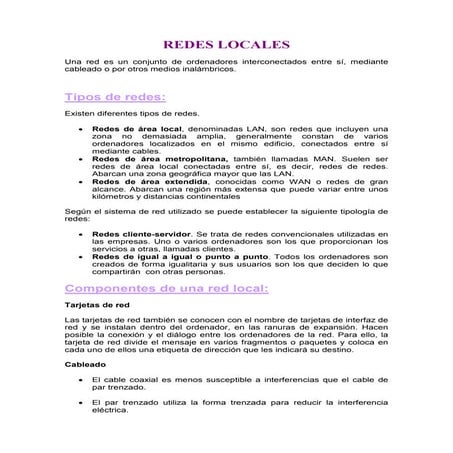 Redes locales1