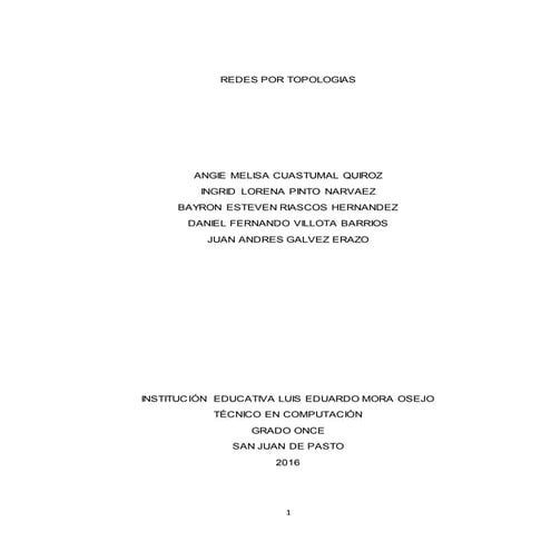 Redes por topologias