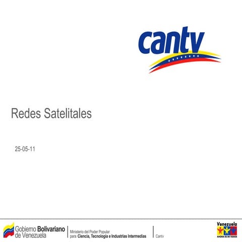 Redes satelitales - UNEFA