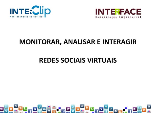 Redes sociais   apresentação completa