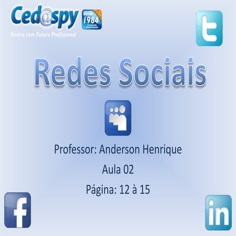 Redes sociais 02