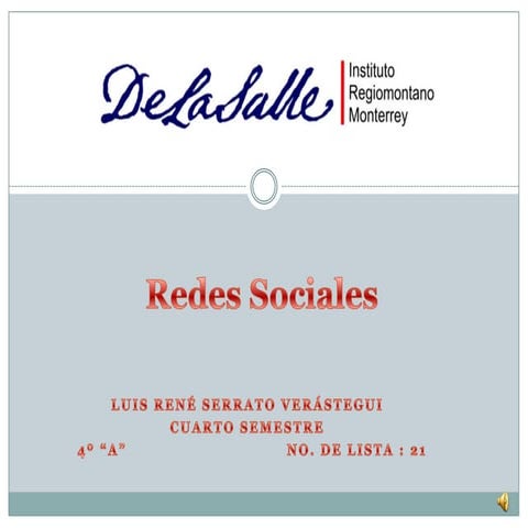 Redes sociales
