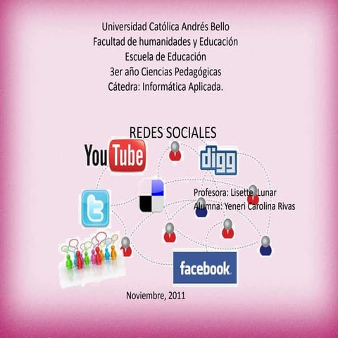 La seguridad Informatica en las Redes Sociales | PPTX