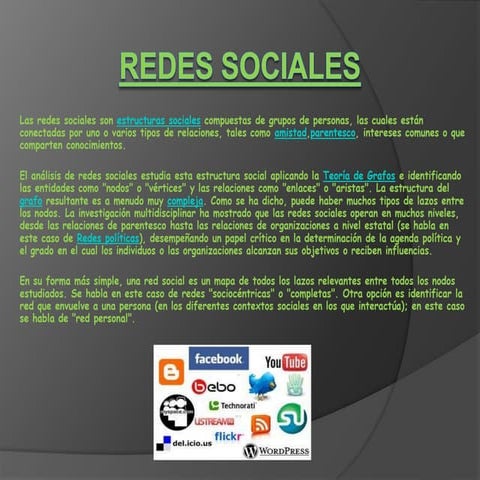 Redes sociales