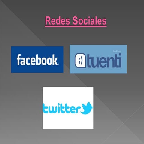 Redes sociales