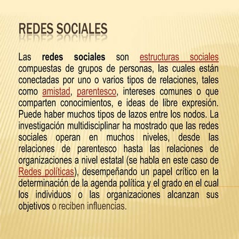 Redes sociales