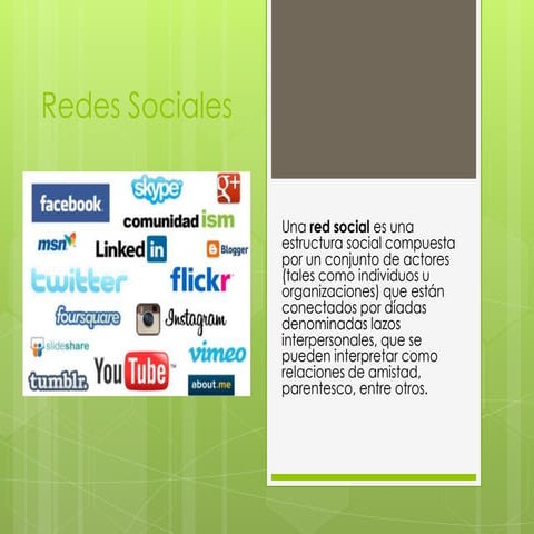 Redes sociales