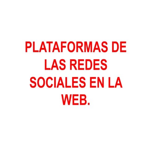 La influencia del celular y redes sociales en la vida actual | PPTX