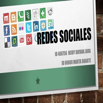 Redes sociales