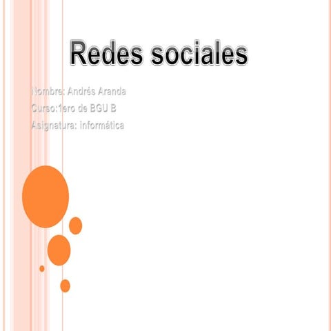 Redes sociales