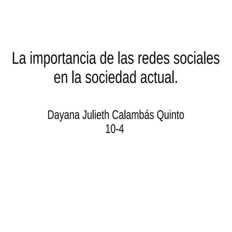 Redes sociales 