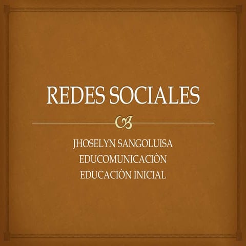 Redes sociales educomunicaciòn jhoselyn