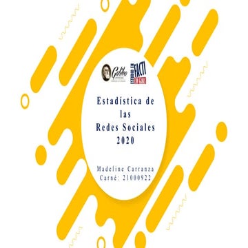Redes sociales en 2020