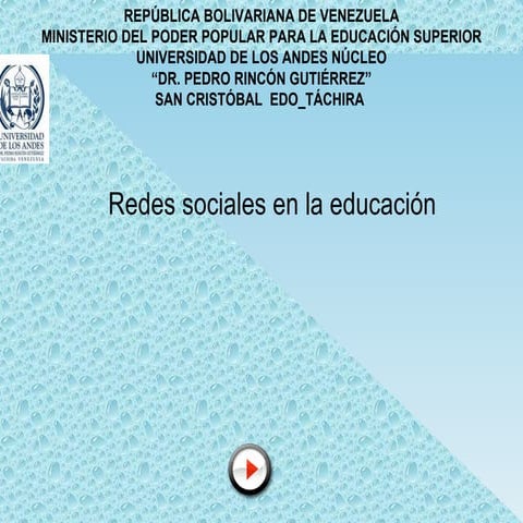 Redes Sociales En Educacion