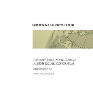 Redes sociales prisma jurídico