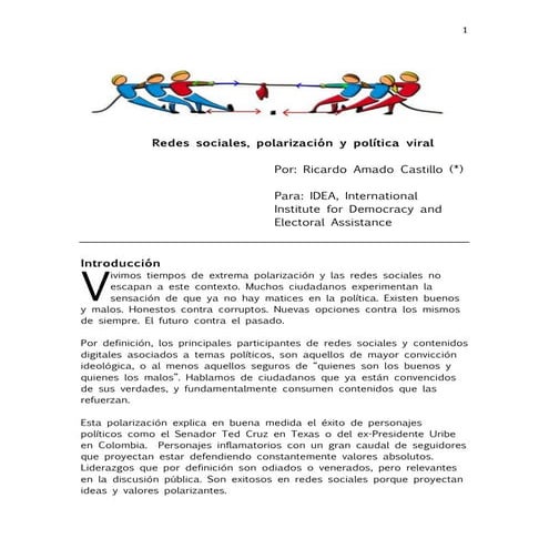 Redes sociales y politica viral - Para IDEA