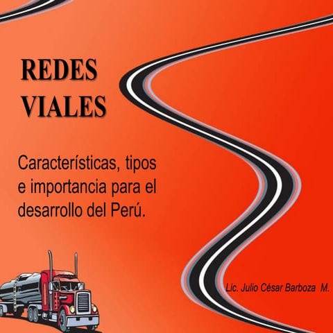 Redes viales en el Perú