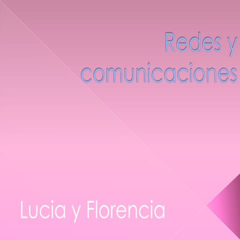 Redes y comunicaciones