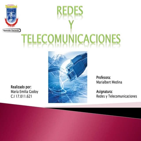 Redes y telecomunicaciones | PPTX