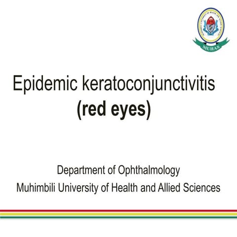 Red eyes outbreak due to adenoviruses in 2023