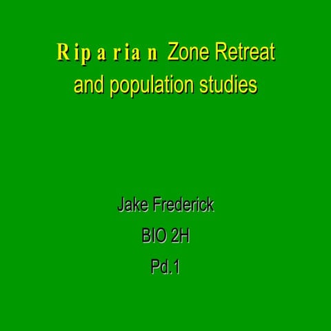 Red Fox Jake Frederick | PPT