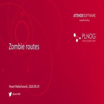 BGP zombie routes