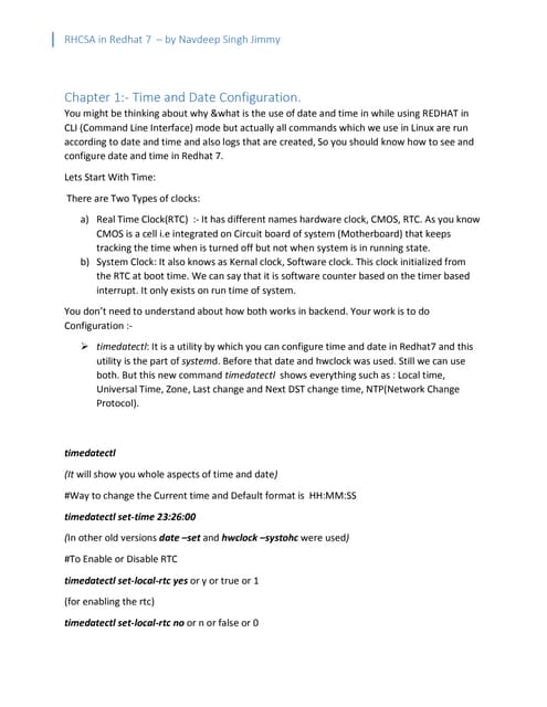 Redhat 6 & 7