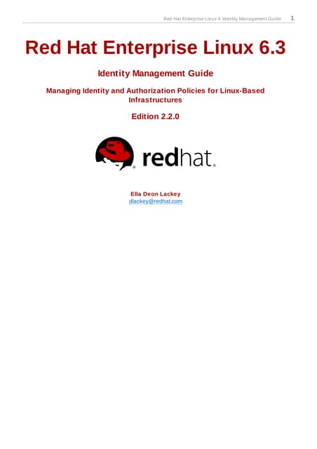 Red hat enterprise_linux-6-identity_management_guide-en-us