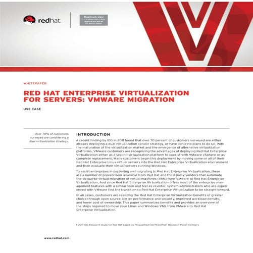 Red+hat+enterprise+virtualization+3.1+for+servers +vm ware+migration
