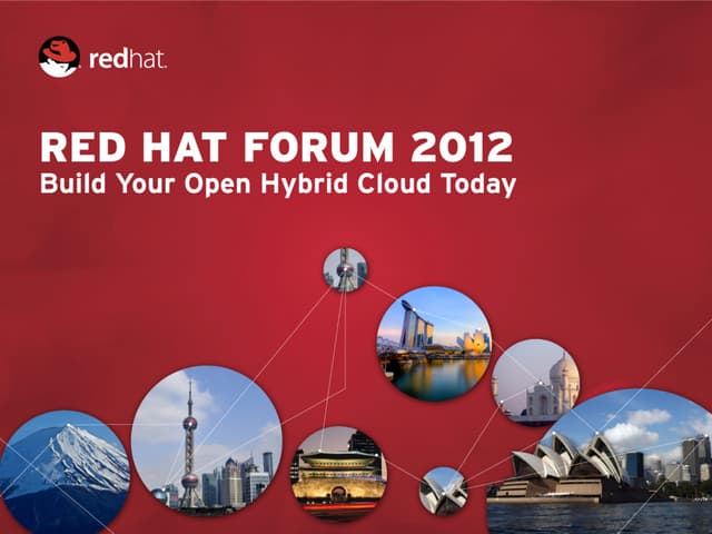 Red Hat Forum 2012 - JBoss RHQ - Java Application Monitoring & Management Platform