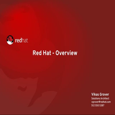 Red Hat Overview