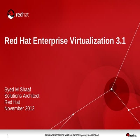 Redhat rhev 31-update by syedmshaaf