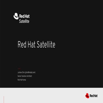 Red Hat Satellite | PDF