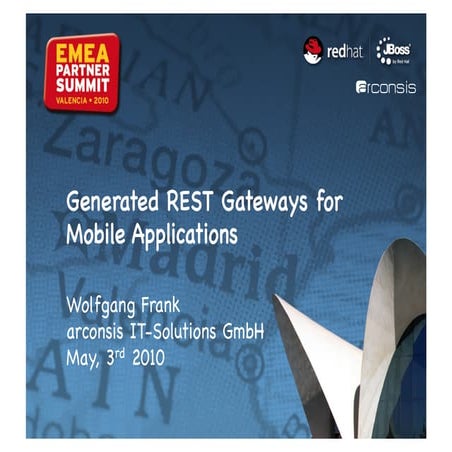 Generated REST Gateways for Mobile Applications