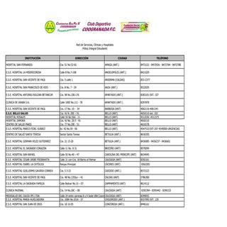 Red Hospitalaria Completa - Poliza ...