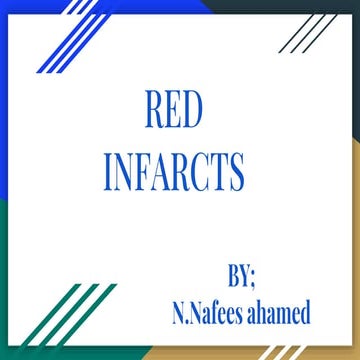 RED INFARCTS powerpoint presentation basics