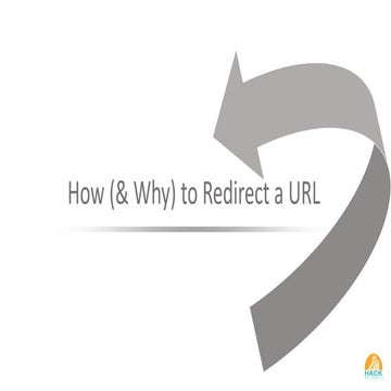 How (& Why) To Redirect a URL