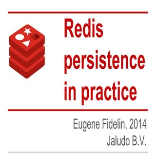 Redis persistence in practice