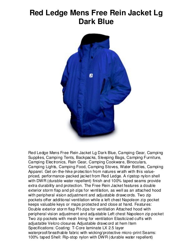 red ledge free rein jacket