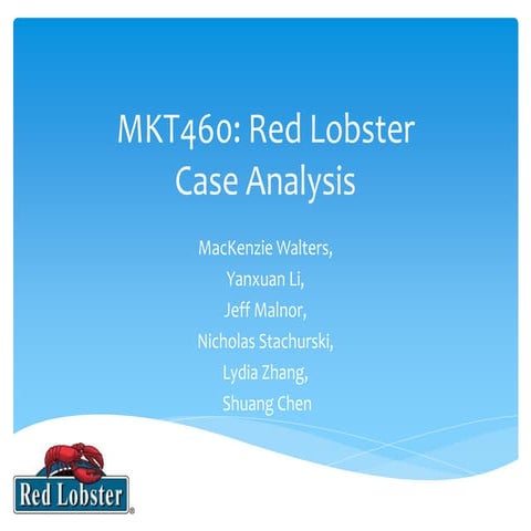 Red lobster powerpoint!