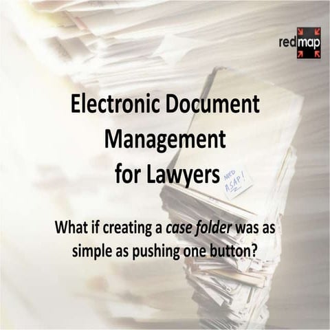 Redmap Brief Builder For Lawyers