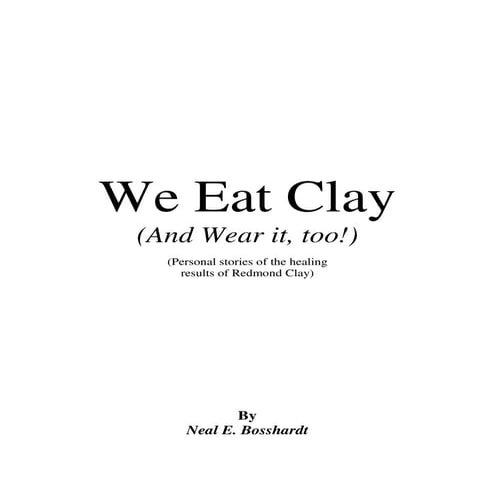 REDMOND - WE EAT CLAY