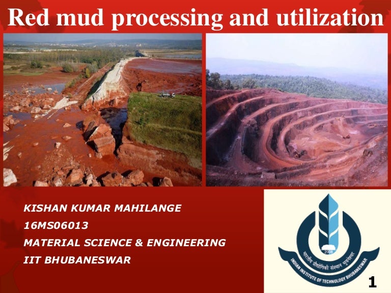 Red mud processing and utilization