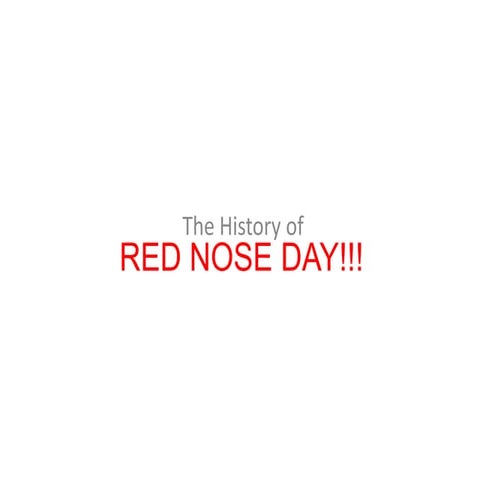 Red Nose Day!!!