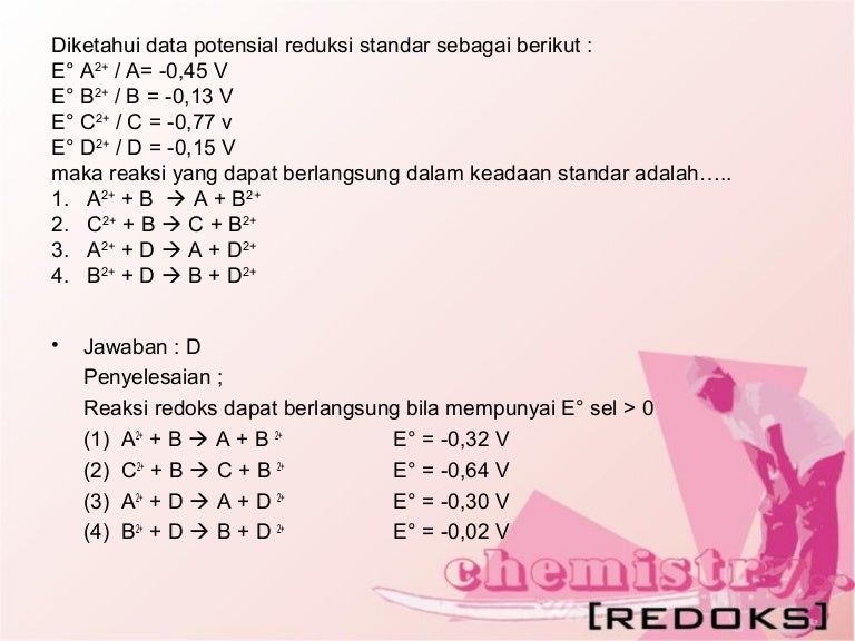 Redoks Soal 1234